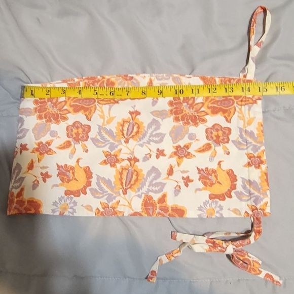 NWT Free People S Summer of Love Convertible Crop Bandeau Top in Natural - Picture 3 of 7